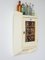 Antiker Apotheker Wandschrank mit Flaschen, 1920er, 55 . Set 10