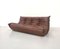 French Togo Sofa in Castagna Leather by Michel Ducaroy for Ligne Roset, 1970s 5
