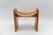 Mid-Century Modern Pine Wood Stool by Gilbert Marklund for Furusnickarn AB, 1970s, Image 3