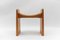 Mid-Century Modern Pine Wood Stool by Gilbert Marklund for Furusnickarn AB, 1970s, Image 2