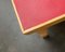 Mid-Century Red Dining Table or Desk by Alvar Aalto for Artek, 1960s, Image 17