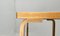 Mid-Century Red Dining Table or Desk by Alvar Aalto for Artek, 1960s, Image 4