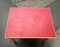 Mid-Century Red Dining Table or Desk by Alvar Aalto for Artek, 1960s 6