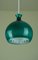 Glass Onion Pendant Lamp by Helge Zimdal for Falkenbergs Lighting, 1960s, Image 1