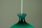 Lámpara colgante Onion de vidrio de Helge Zimdal para Falkenbergs Lighting, años 60, Imagen 10