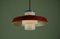 Pendant Lamp by Bent Karlby for Lyfa, Denmark, 1960s, Image 7