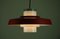 Pendant Lamp by Bent Karlby for Lyfa, Denmark, 1960s 9