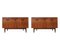 Italienische Mid-Century Modern Sideboards aus Holz im Stil von Dassi, 1950er, 2er Set 1