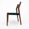 Scandinavian Style Teak Chairs, 1960s, Set of 6 6