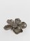 Silberner Vintage Blumenaschenbecher aus Metall mit abnehmbaren Blütenblättern von Gucci, 1970er 10