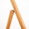 Sillas plegables de madera y paja, Italia, años 80. Juego de 4, Imagen 12