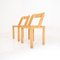 Wood & Viennese Straw Chairs attributed to RB Rossana, Italy, 1970s, Set of 2 5