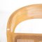 Wood & Viennese Straw Chairs attributed to RB Rossana, Italy, 1970s, Set of 2, Image 14