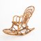 Rocking Chair in Bamboo, Italy, 1970s 1