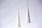 Scandinavian Modern White Acrylic Model Struten Ceiling Lights by Hans Bergström for Ateljé Lyktan, Set of 2, Image 4