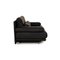 Modell 6500 2-Sitzer Sofa aus schwarzem Leder von Rolf Benz 8