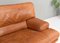 Sofa aus Cognacfarbenem Leder von Roche Bobois, Frankreich, 1970er 11