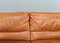 Sofa in Cognac Leather from Roche Bobois, France, 1970s 12