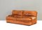 Sofa in Cognac Leather from Roche Bobois, France, 1970s 6