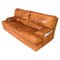 Sofa in Cognac Leather from Roche Bobois, France, 1970s 1