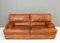 Sofa in Cognac Leather from Roche Bobois, France, 1970s 13