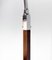 Lámpara de pie Art Déco vintage de cromo y madera, años 30, Imagen 6