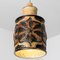 Lámpara colgante cilíndrica de cerámica, Dinamarca, años 70, Imagen 7