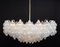 Large Tulipan Glass Chandelier from Kalmar, 1960s 15