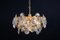 German Chandelier in Brass and Crystal Glass by Kinkeldey, 1970s 9