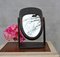 Wooden Oval Table Vanity Mirror, Image 3