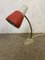 Lámpara de escritorio con cuello de cisne, años 50, Imagen 5
