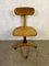 Industrial Height-Adjustable Workshop Chair from Giroflex, Image 1