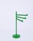 Mid-Century Green Steel Sculptural Towel Rack by Makio Hasuike for Gedy, Italy, 1970s, Image 7