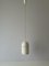 White Metal Adjustable Pendant Lamp from Bega, Germany, 1960s 5