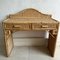Italian Rattan and Bamboo Desk with 2 Drawers 3