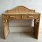 Italian Rattan and Bamboo Desk with 2 Drawers 2
