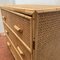 Mid-Century Bamboo and Rattan Chest of Drawers 7