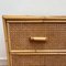 Mid-Century Bamboo and Rattan Chest of Drawers, Image 5