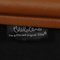 Sedia da ufficio Ea-217 in pelle marrone di Charles Eames, Immagine 12