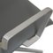 Silla de oficina Oxford alta con respaldo de cuero gris de Arne Jacobsen para Fritz Hansen, Imagen 7