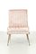 Pink Lounge Chairs, Set of 2 3
