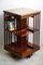 English Revolving Mahogany Bookstand, 1900s, Image 3