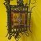 French Neo-Gothic Stained Glass Lantern, 1870 5