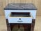 Butcher's Cash Desk in Formica with Black Marble Top, 1950s 12