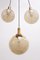 Vintage German Hanging Lamps from Glashutte Limburg, 1960s, Set of 3 12