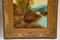George Jennings, Landscapes, Oil on Canvas Paintings, 1890s, Framed, Set of 2 9