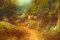 George Jennings, paisajes, óleo sobre lienzo, década de 1890, enmarcado, Juego de 2, Imagen 11