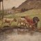 Paesaggio, Metà del XX secolo, Olio su tela, In cornice, Immagine 5