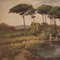 Paesaggio, Metà del XX secolo, Olio su tela, In cornice, Immagine 9