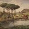 Paesaggio, Metà del XX secolo, Olio su tela, In cornice, Immagine 2